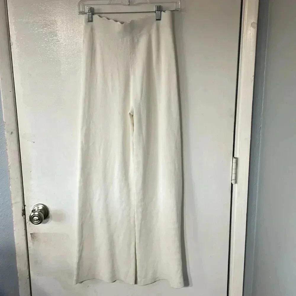 Hours of Harlow 1960 knit wide leg pants - Picture 6 of 7